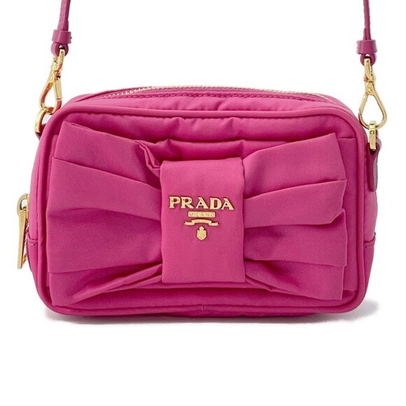 PRADA Pink Shoulder Bag - Picture 1 of 13